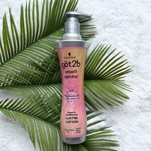 NEW Schwarzkopf göt2be Smooth Operator Leave in Lustre Lotion 6.8 fl oz disctned